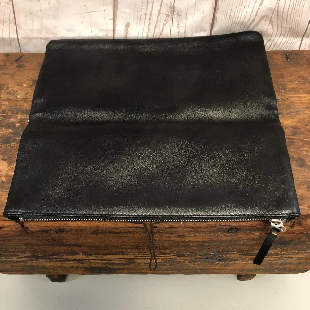 Banana Republic Leather Flavia Fold Over Clutch